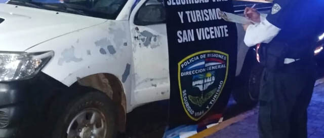 San Vicente: detienen a un conductor alcoholizado durante control vial
