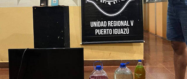 Detuvieron en Wanda a un joven con antecedentes vinculado a múltiples robos domiciliarios