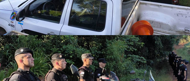 Realizaron un mega operativo de prevención del delito en la zona rural de Puerto Rico