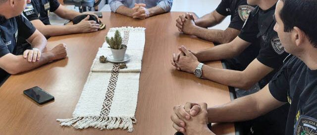 Autoridades municipales y policiales coordinaron acciones de seguridad en Capioví