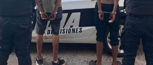 Dos hermanos fueron detenidos tras intentar cometer un robo en Posadas