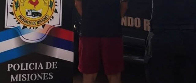 Oberá: detuvieron a un hombre con pedido de captura por robo en una vivienda