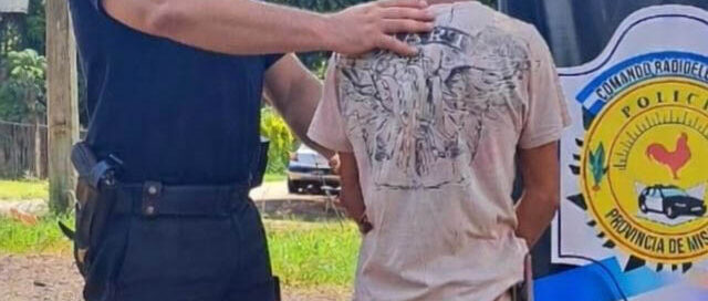 Oberá: detuvieron a un hombre acusado de amenazar y agredir a su ex pareja pese a una medida judicial