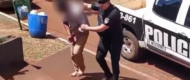 Concepción de la Sierra: detuvieron a un hombre que amenazó a su ex pareja e intentó incendiar su vivienda