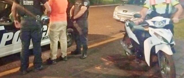 Apóstoles: conducía una moto con más de 2 g/l de alcohol en sangre y fue detenido por la Policía