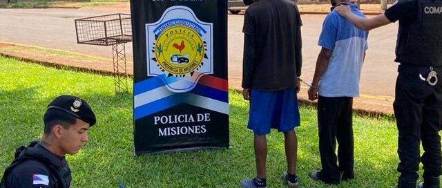Cinco detenidos y bienes recuperados en operativos policiales realizados en Oberá, El Alcázar y Guaraypo