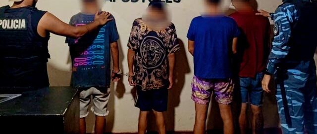 Apóstoles: detuvieron a dos hombres y demoraron a dos menores por robar en una fundación