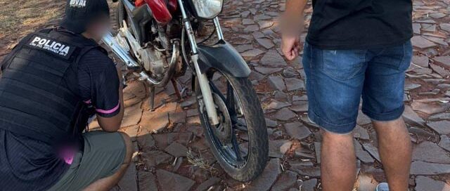Recuperaron en Wanda una motocicleta robada en Puerto Esperanza