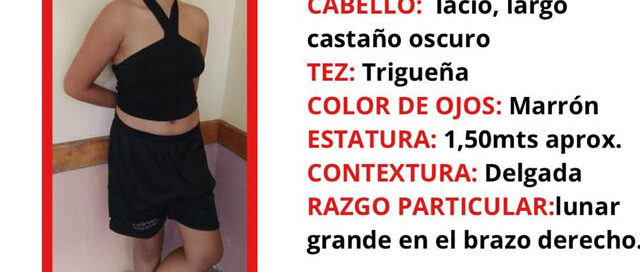 Apóstoles: buscan a una adolescente de 15 años desaparecida en el barrio Timbó Relocalizado