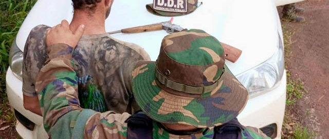 San Pedro: detuvieron a un segundo cazador furtivo durante un operativo preventivo cerca de una reserva