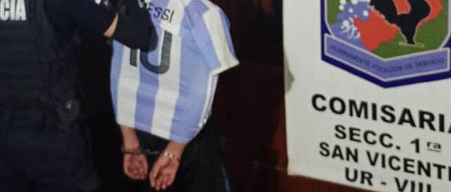 San Vicente: policías recuperaron objetos robados y detuvieron al presunto autor