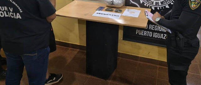 Wanda: lo detuvieron con una mochila cargada de marihuana valuada en casi 8 millones de pesos