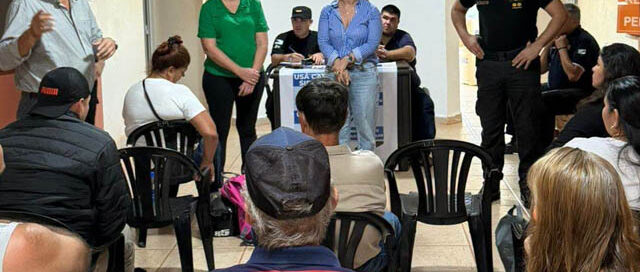 Jardín América e Hipólito Yrigoyen: realizaron reuniones de seguridad para reforzar acciones preventivas