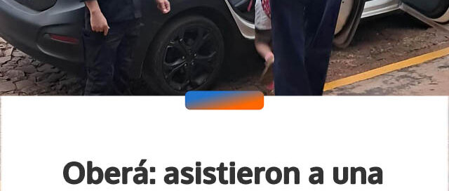 Oberá: asistieron a una alumna con dificultad respiratoria en una escuela y fue trasladada al hospital