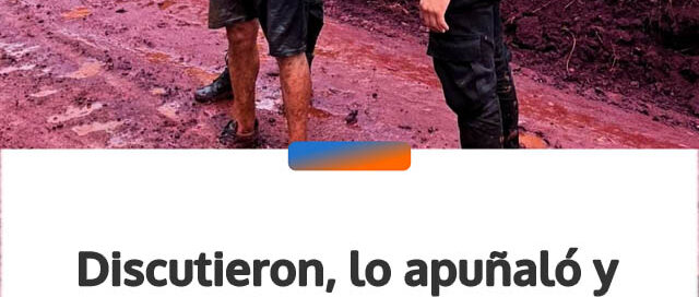 Discutieron, lo apuñaló y terminó detenido por la Policía en Andresito