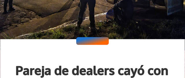 Pareja de dealers cayó con cocaína en un operativo “plazas seguras” en Oberá: secuestraron droga, un auto y celulares