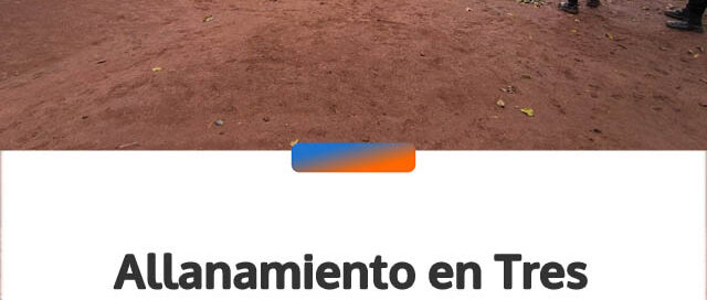 Allanamiento en Tres Capones: detuvieron a un hombre por dos hurtos y secuestraron una escopeta con municiones