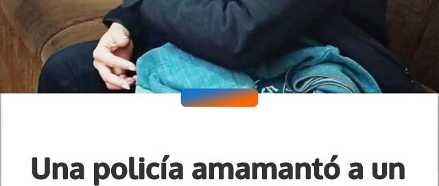 Una policía amamantó a un bebé durante un operativo: su padre manejaba alcoholizado con seis hijos en El Soberbio