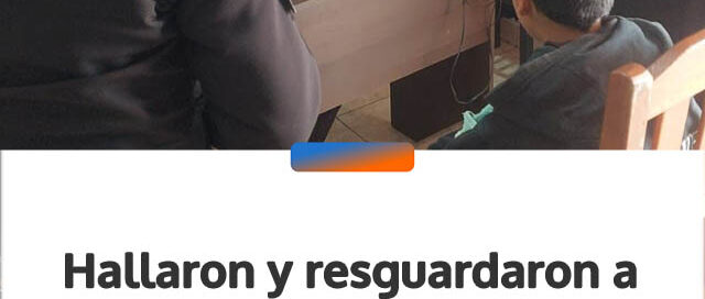 Hallaron y resguardaron a un menor que deambulaba solo por las calles de Jardín América