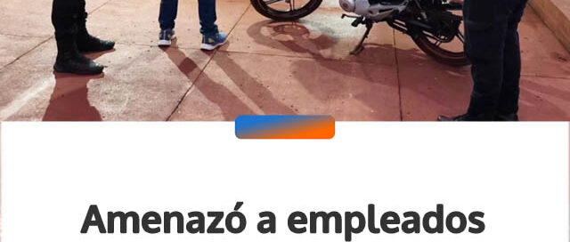 Amenazó a empleados tras no conseguir trabajo y terminó detenido en Los Helechos