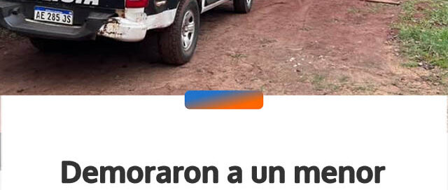 Demoraron a un menor por el ataque con arma blanca a un adolescente en Candelaria