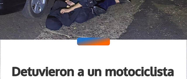 Detuvieron a un motociclista que intimidaba con un arma simulada en Posadas
